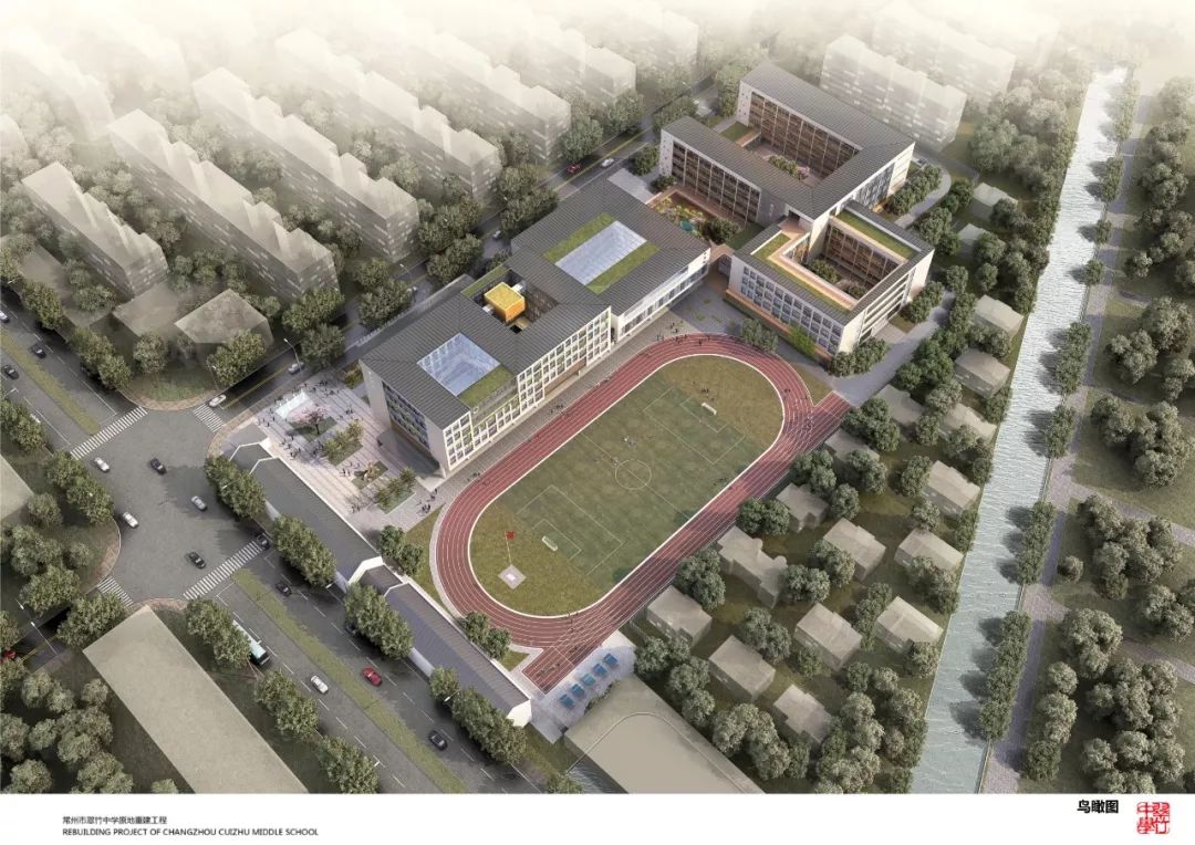 回家的路越来越近系列之翠竹中学新校施工又推新进展