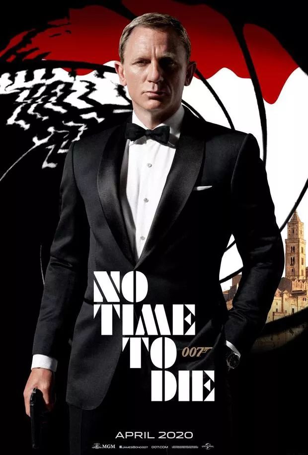 影视资讯邦德新片007无暇赴死首曝海报