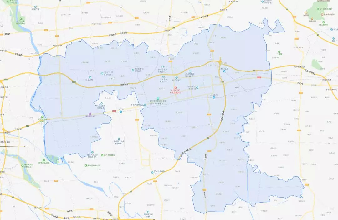三河市地图 燕郊镇图片