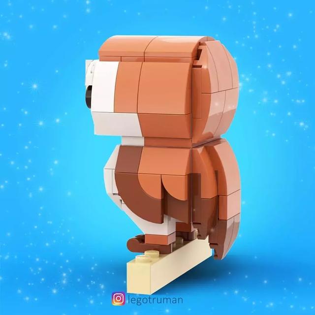 lego乐高moc佳作欣赏萌萌哒小动物乐高作品集2