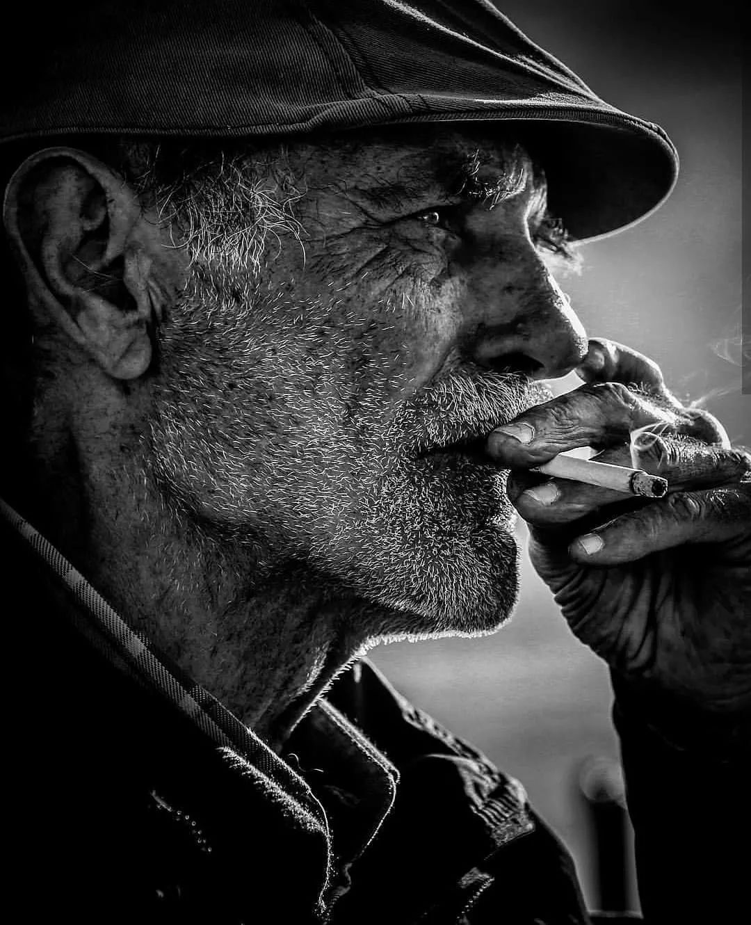 【摄影佳作】极品黑白人像作品:岁月留痕