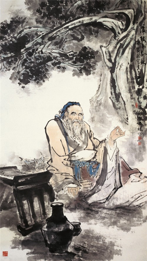 中国书画形象人物，著名画家孙敬会