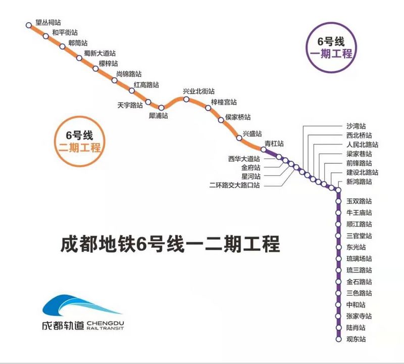 成都6号线地铁线路图图片