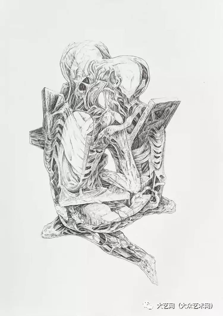 法国雕塑家,画家杰罗姆·欧多(jér00me oudot)雕塑,绘画,素描