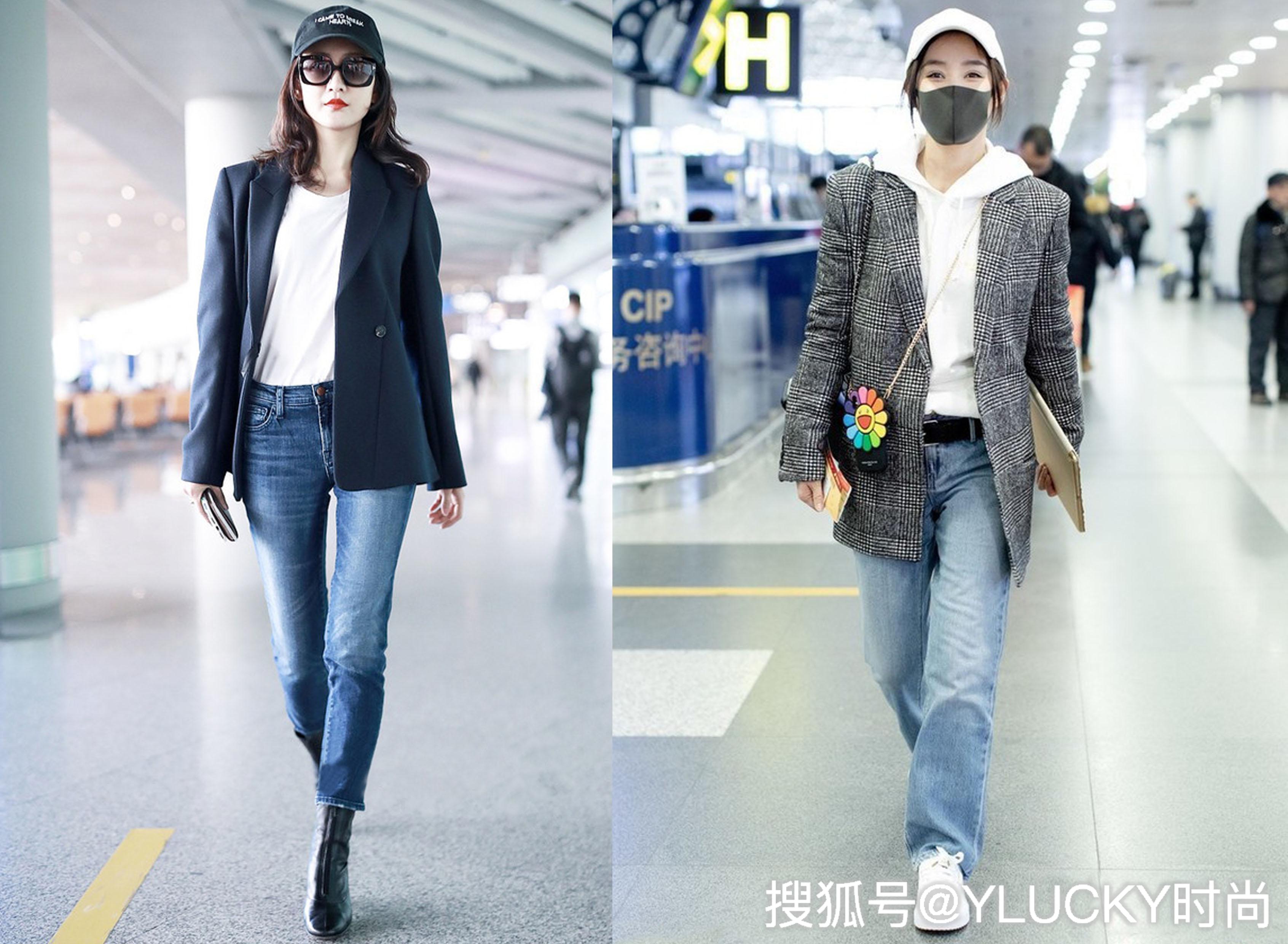 女星们的秋装穿搭,你喜欢的有哪些?简约造型借鉴
