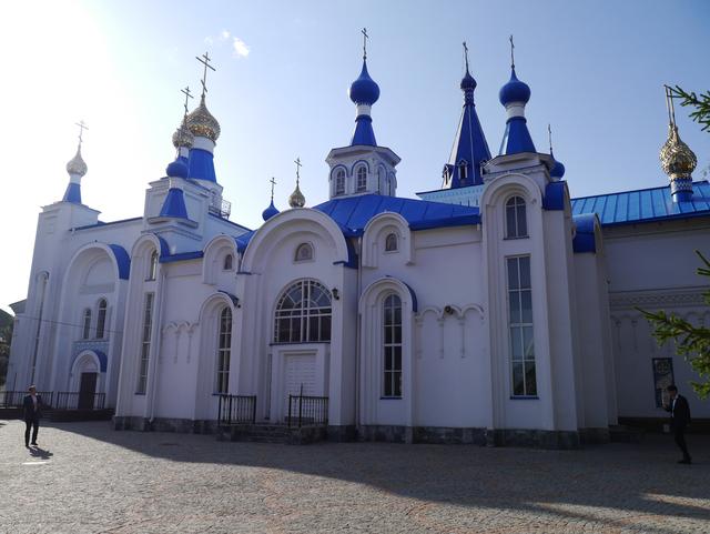 原创探秘比什凯克东正教复活教堂感受中亚前苏联风情