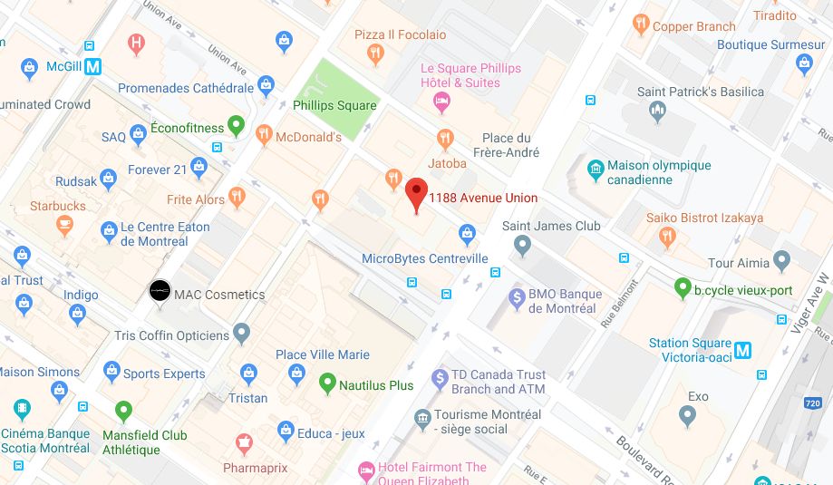 金融中心和橙线squarevictoria;步行10分钟可到麦吉尔大学,uqam大