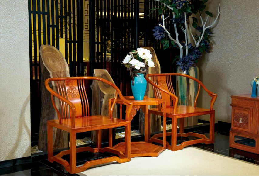 三丰家具城二楼西厢房新中式红木家具盛大开业