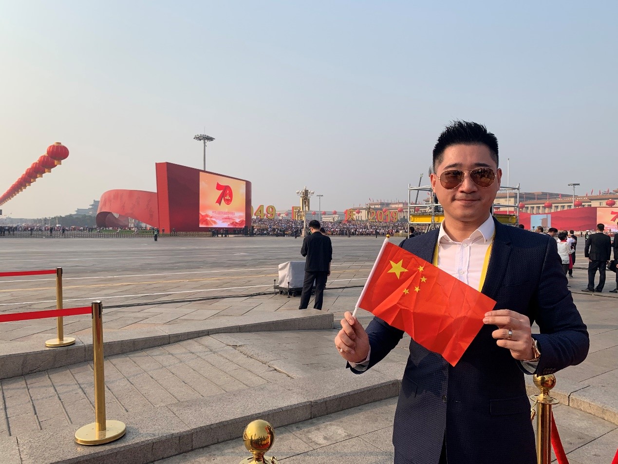 香港经纬集团执行总裁陈亨利:作为中华儿女,感受到满满的民族自豪感