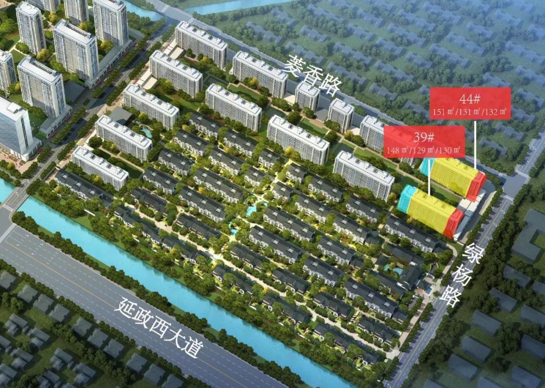 在这里,还是要说一句, 绿城·江南里内在的户型设计,完全不输所有的外