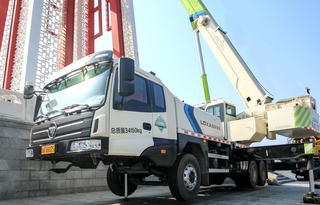 雷萨25x543米长臂京西地标换新颜全新国六为市场竞争加码