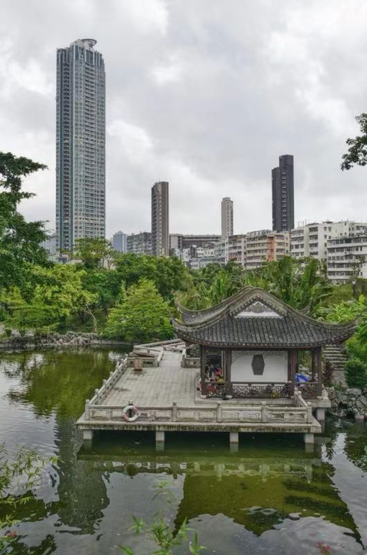 如今已经是一座以"九龙寨城"命名的城市公园