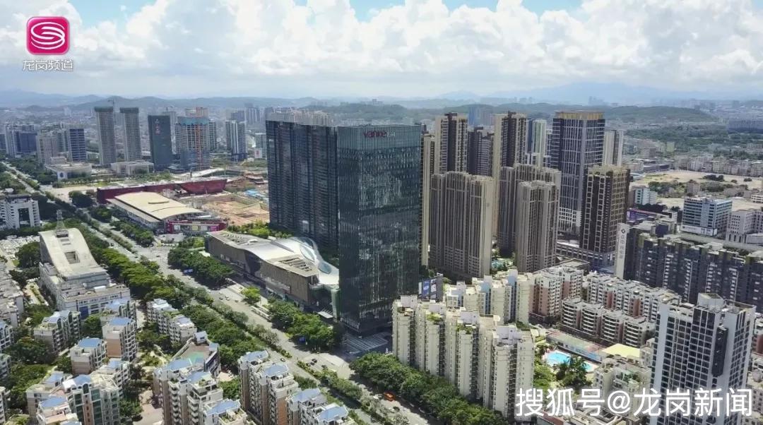 庆祝新中国成立70周年数说龙岗蝶变龙城街道更新促发展旧貌换新颜