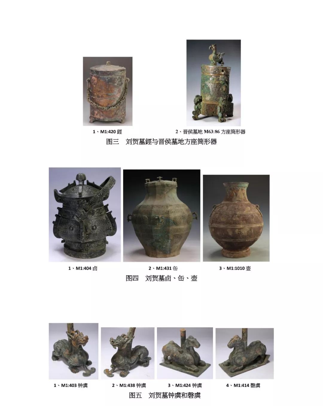 《江西南昌海昏侯墓园一号墓出土铜器》,《文物》2018年第11期
