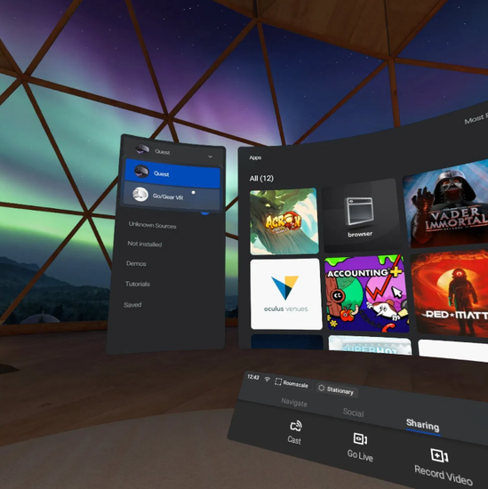 如何在oculusquest上玩oculusgo游戏