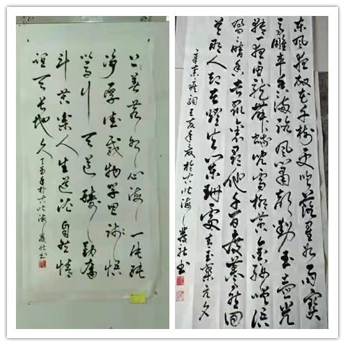 譚發社老師書法作品賞析:2013年濰坊市第三屆全民健身運動會武術錦標