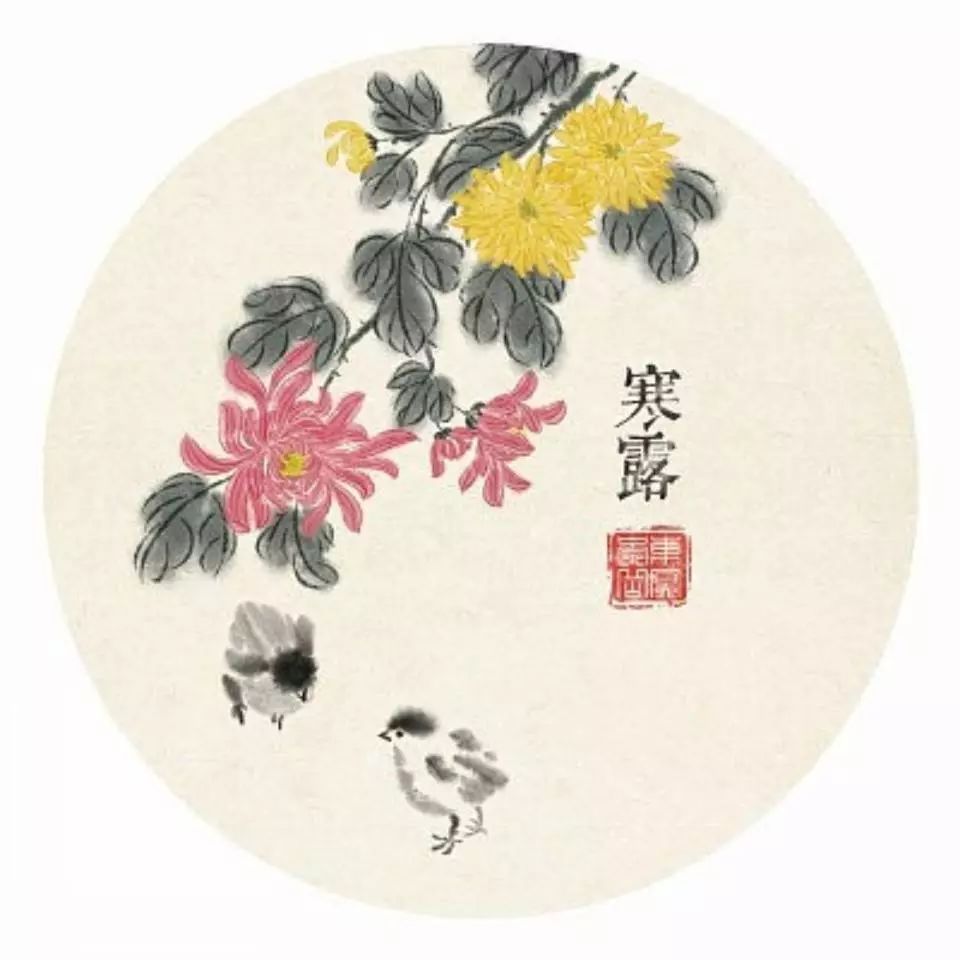 今日寒露时节之美归于潇潇秋意寒霜露重勿忘添衣