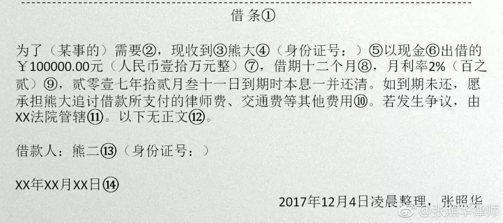 借条多少需要银行流水 来自搜狐网