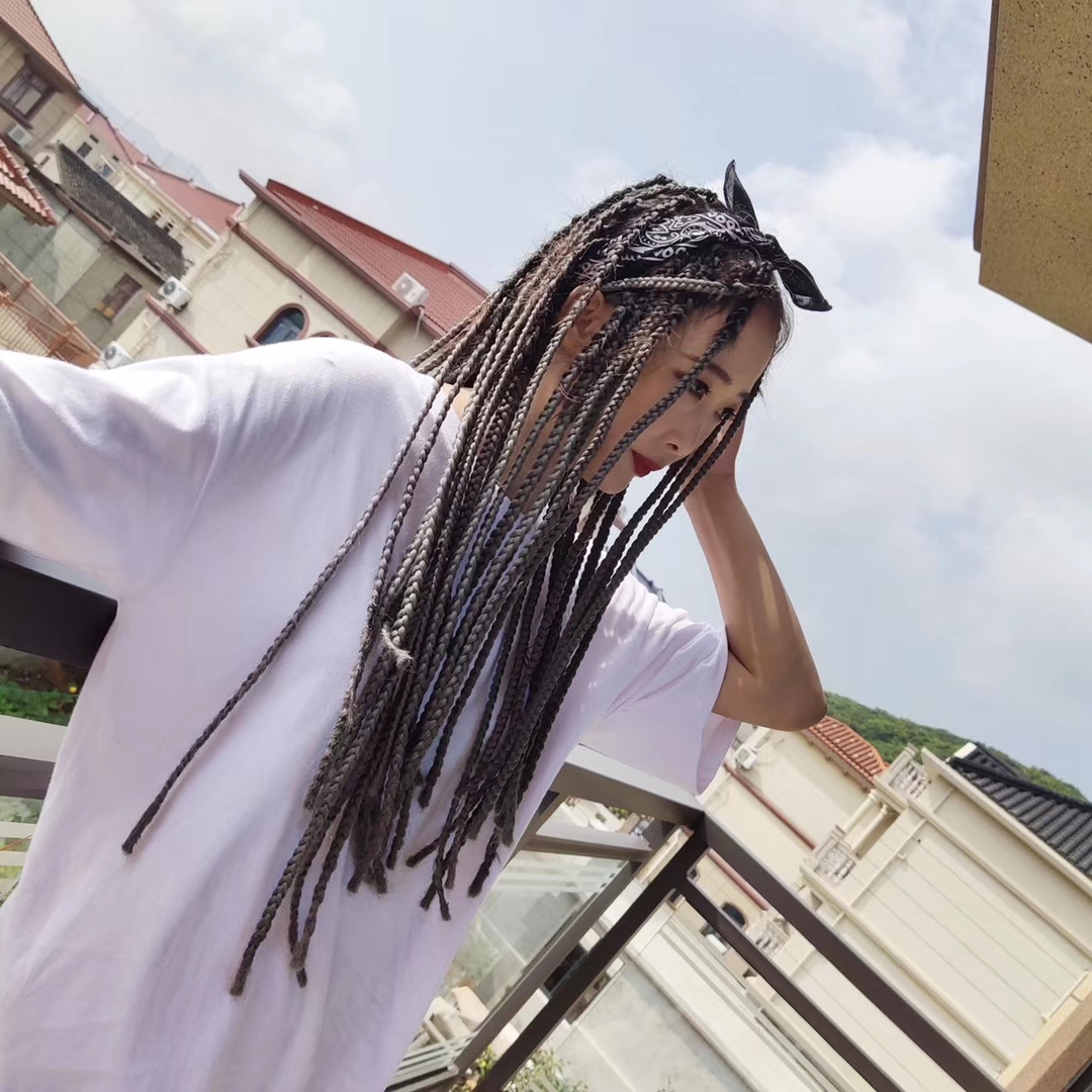 女士脏辫扭博辫非洲小辫贴头辫一览