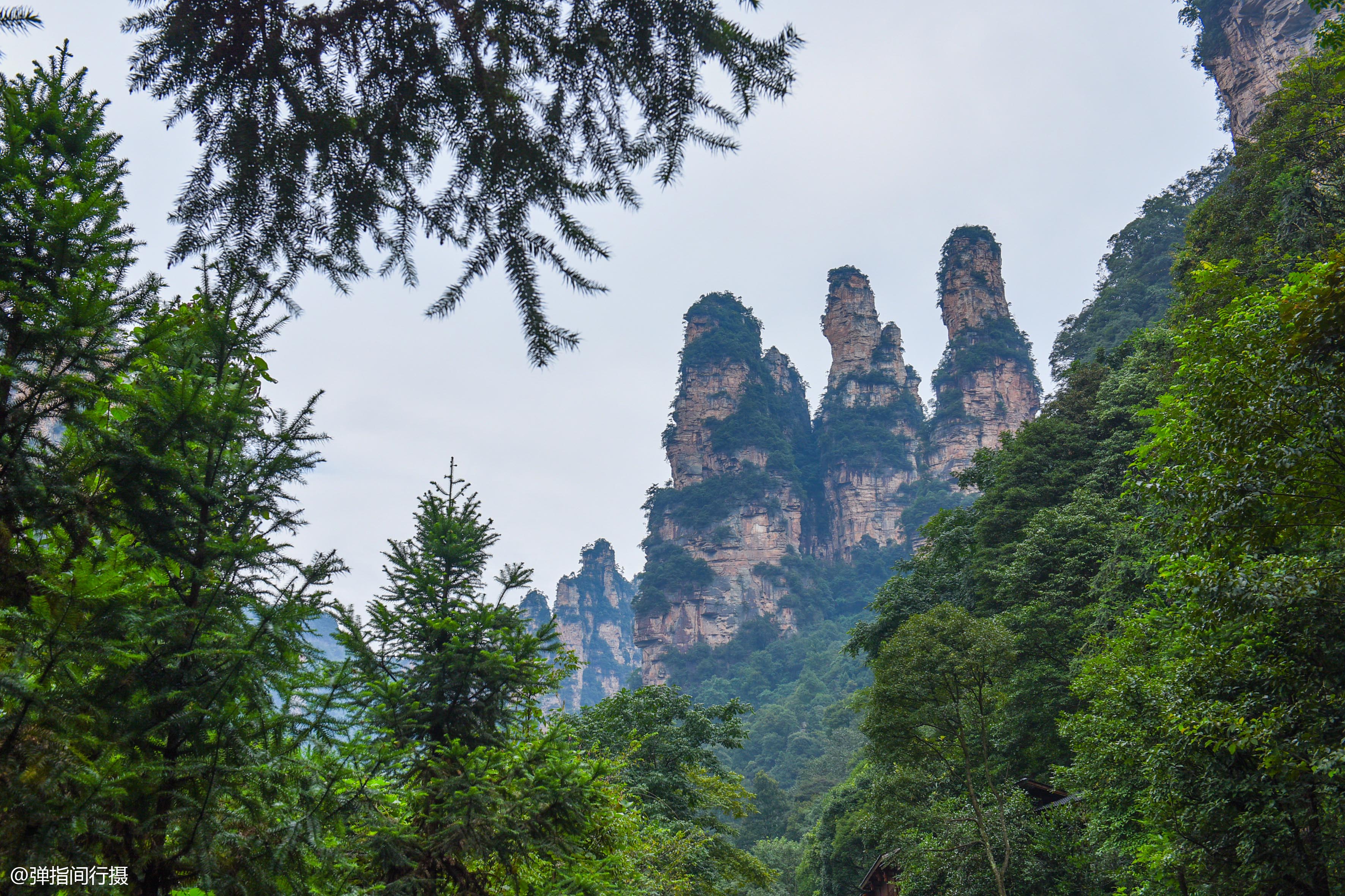 原创湖南最会编故事的景区奇峰异石形态万千每座山峰大有文章