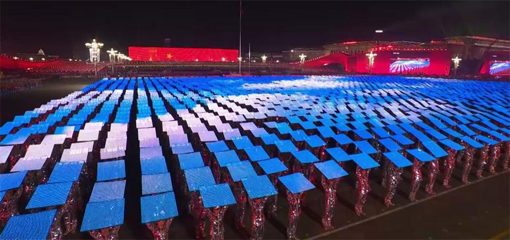 今夜灯光璀璨 光影七十华诞