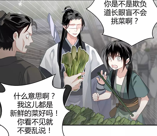 魔道祖师漫画晓星尘阿箐去买菜薛洋化身砍价高手