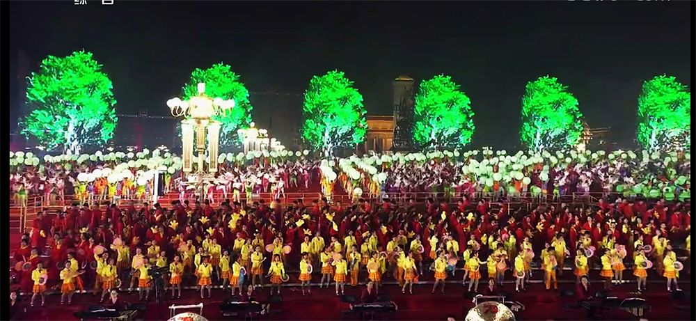 今夜灯光璀璨 光影七十华诞