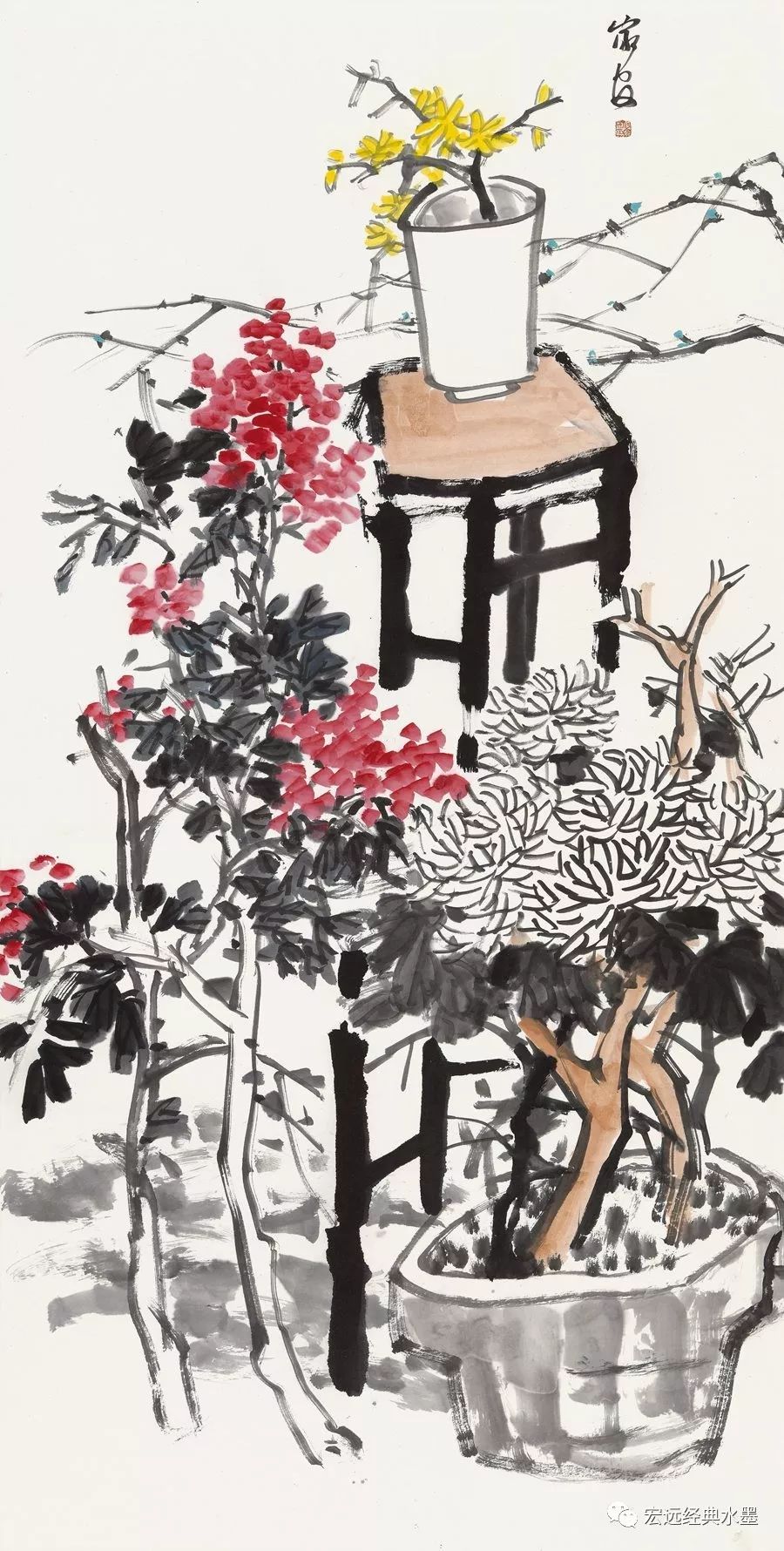 展讯10月12日何家安花鸟画展将于北京荣宝斋精彩亮相