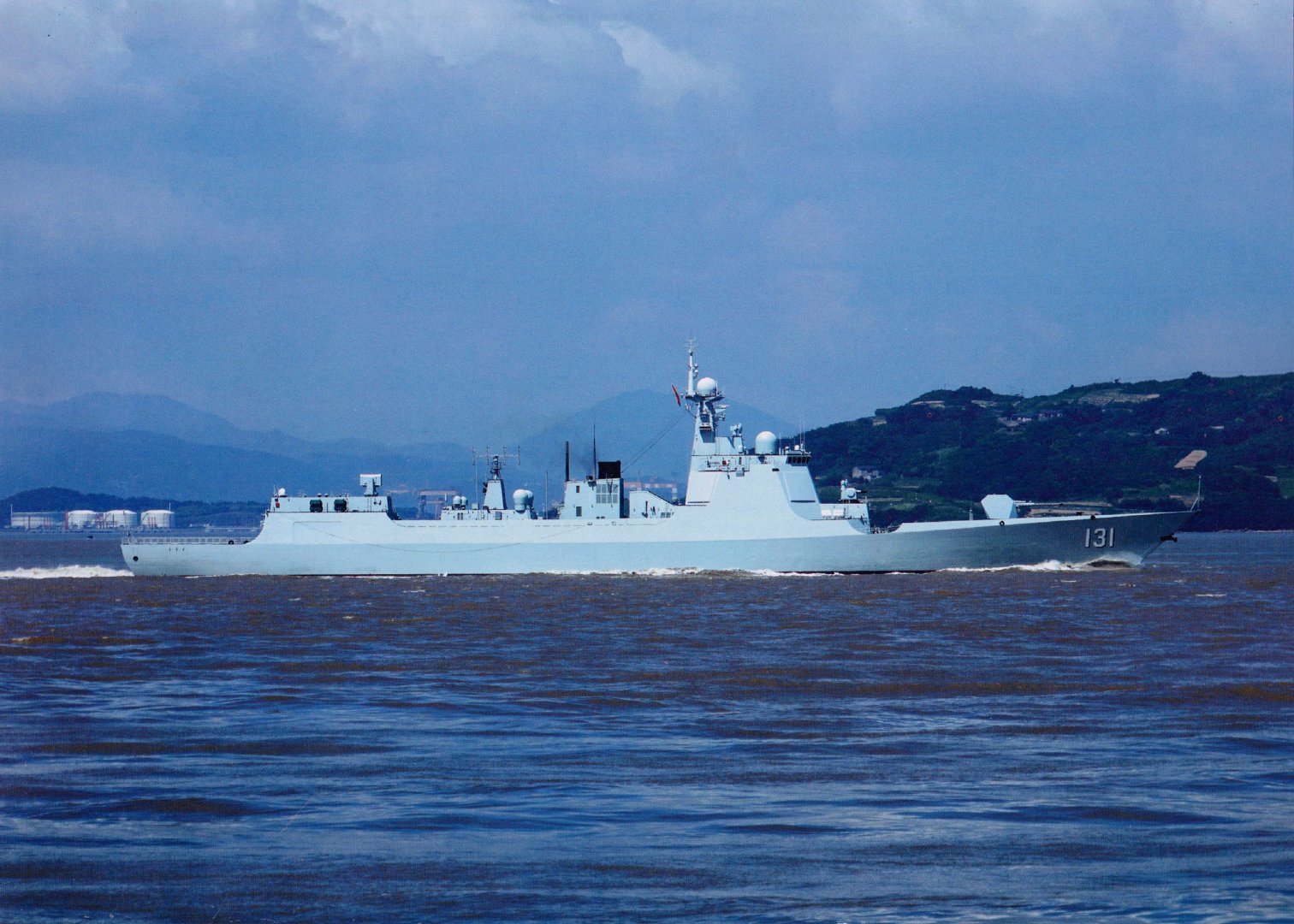 原创扬帆远航展风采太原舰参加令和元年海上观舰式随想