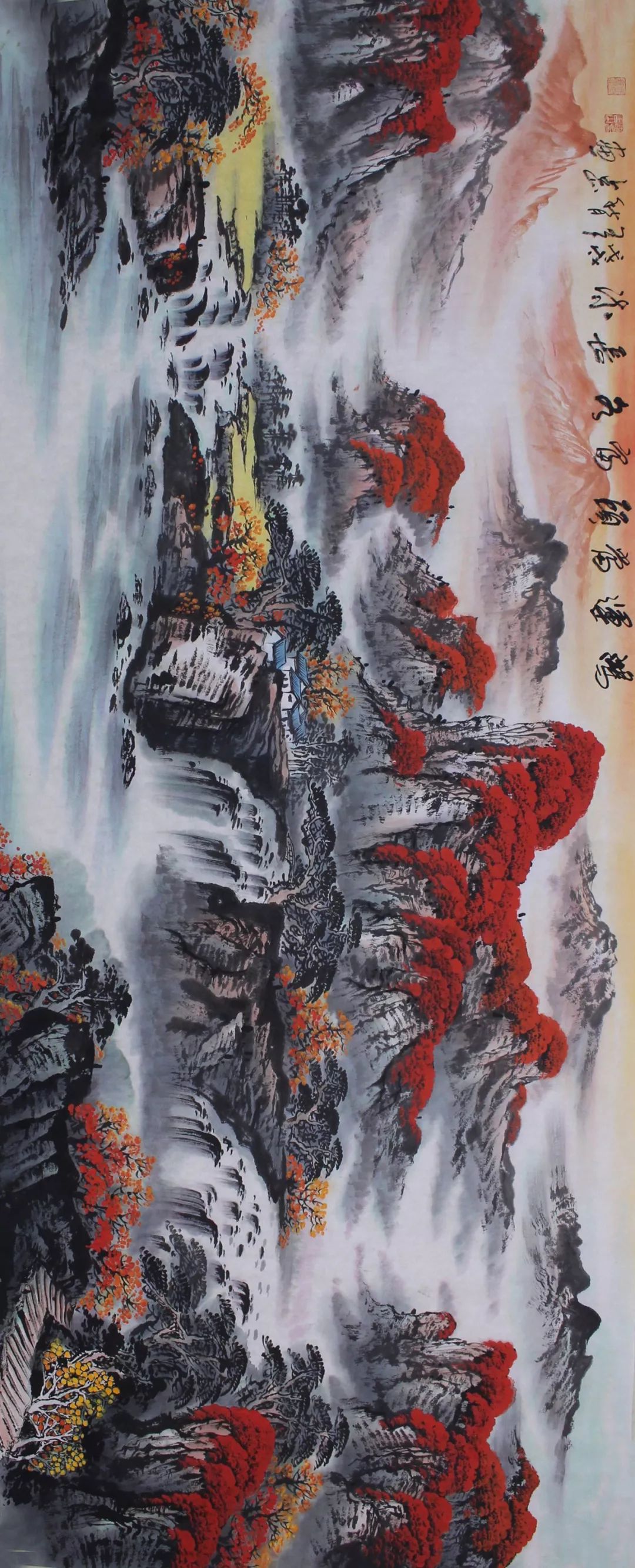 897期吉祥拍卖大气磅礴气势巍峨胡占山山水专场