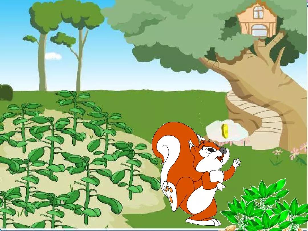 部编版一年级上册和大人一起读小松鼠找花生图文解读