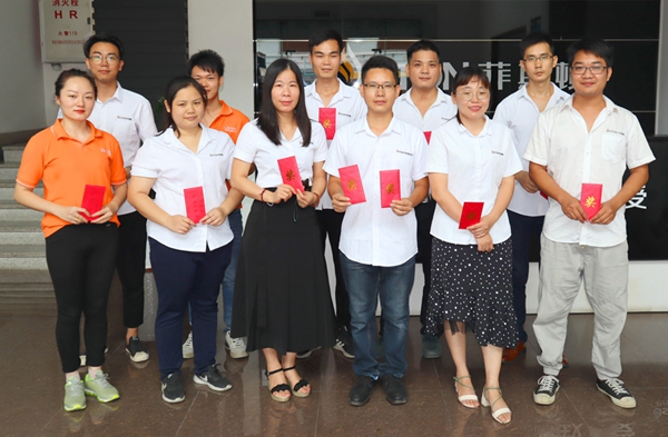 硕果累累功不可没菲斯顿零冷水壁挂炉项目开发组成员现金奖励