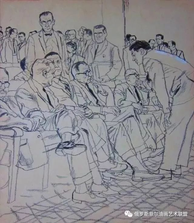 美国绘画大师austinbriggs的速写自信的线条