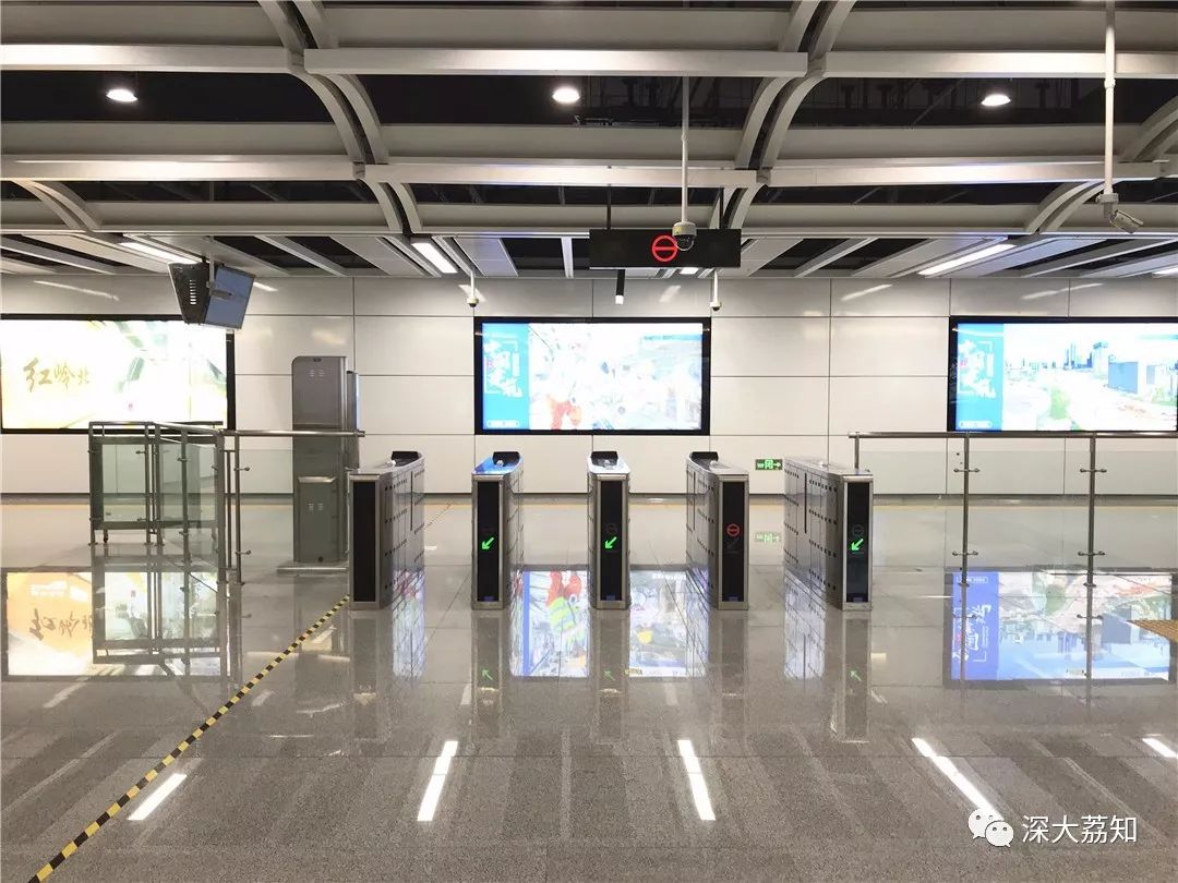 深大又多一个地铁站文科楼的深大北站来啦深大荔知