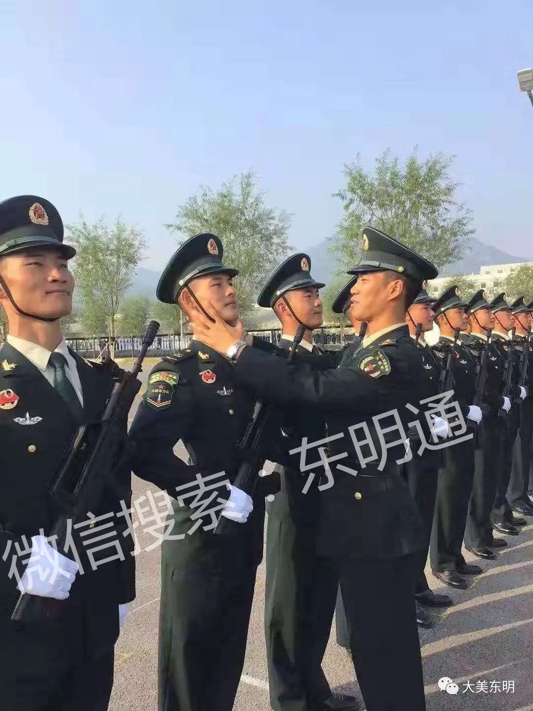 骄傲东明姑娘惊艳国庆阅兵民兵方队看看你认识吗