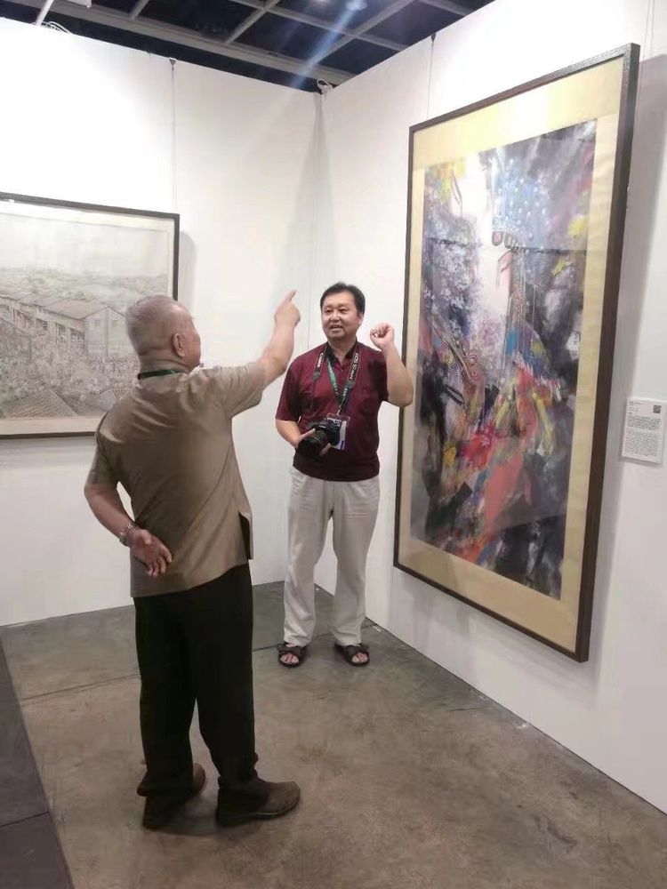 画家黄群—北京美协会员,石齐画院理事,特聘画家