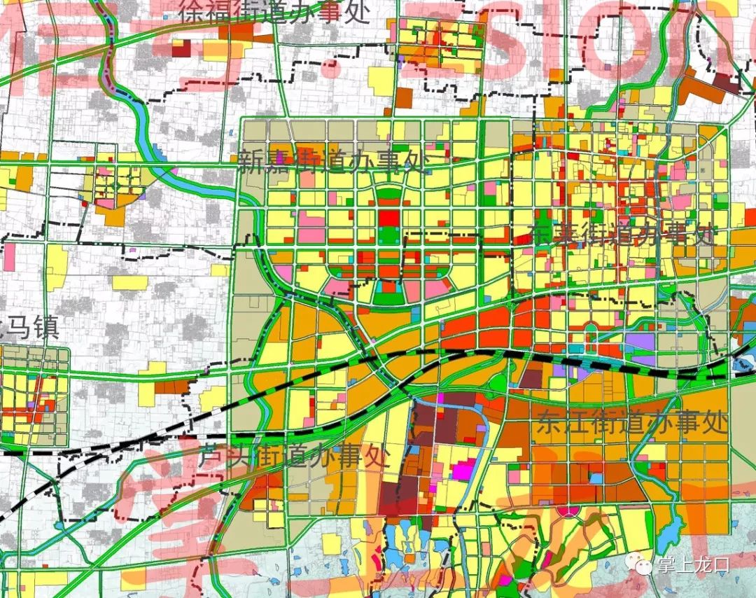 独家高清龙口市最新城市规划图出炉城市中心定在这看看有你家吗
