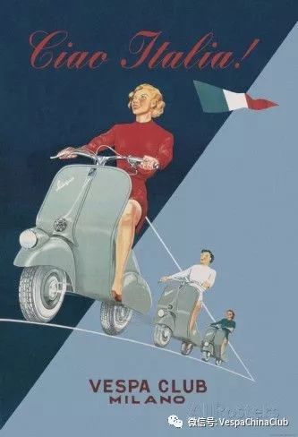 vespaclubchina | 越久,越有味道的 vespa 海报