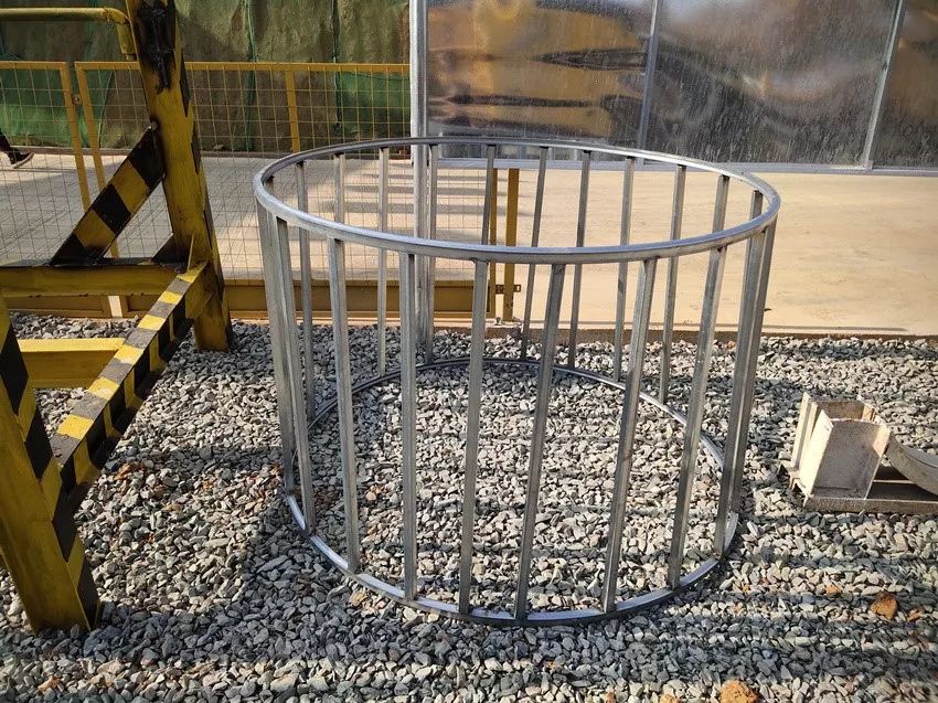 5,沉渣测试锤6,孔深测试锤7,导管架8,泥浆净化器常益长铁路一分部项目