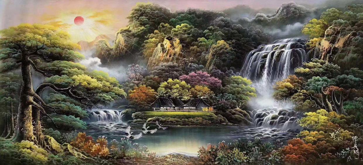 名家佳作书画家李玉龙