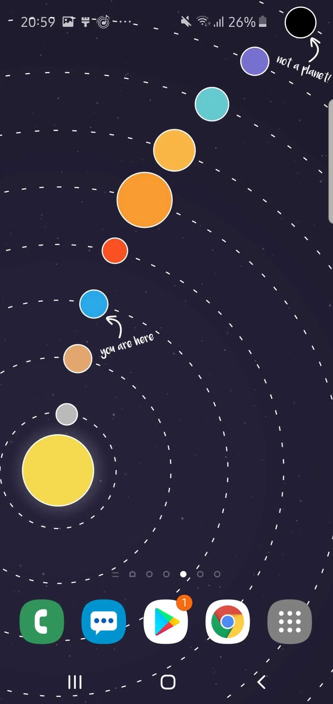 三星推出以太空为主题的galaxy s10,galaxy note 10挖孔壁纸