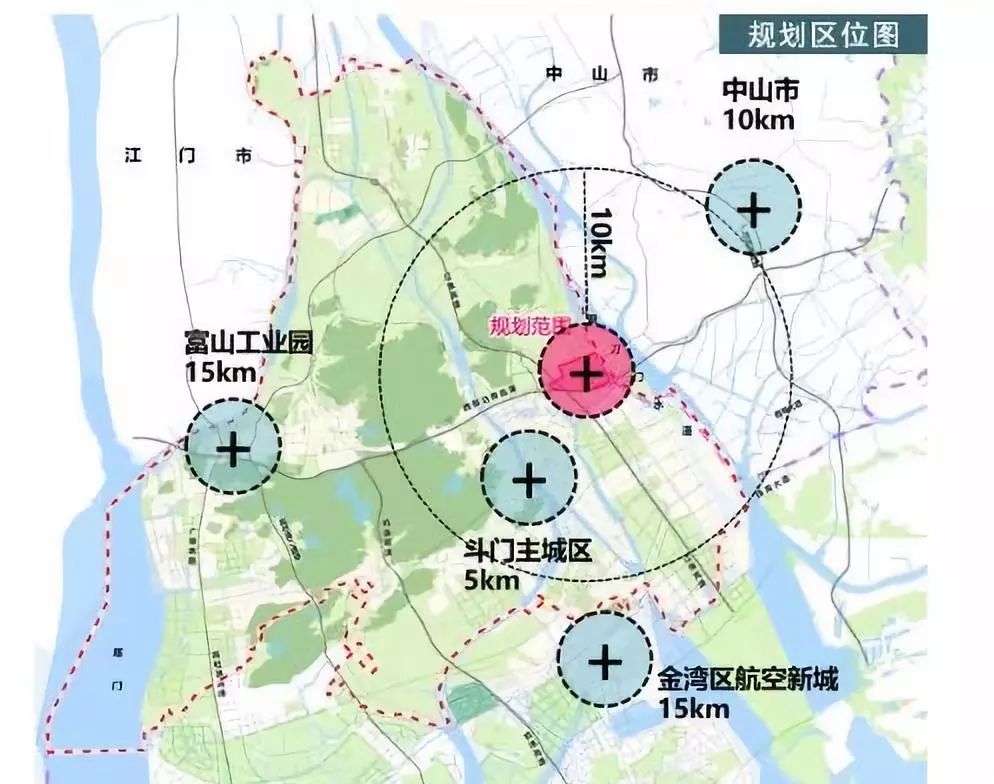 根据公示可知,白蕉开发片区规划范围为珠海市斗门区东部,属于新港片区