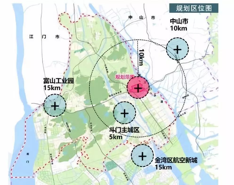 拟新增小学3所初中1所斗门白蕉开发区控规出炉