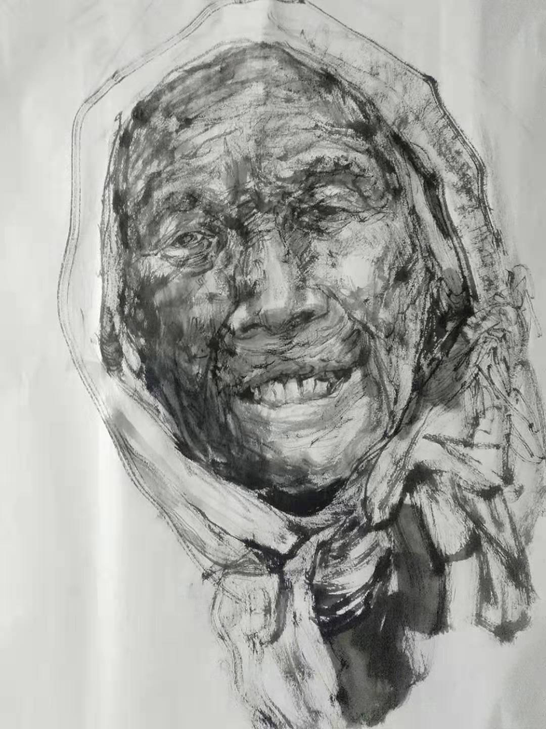 没有进过美院的中国人物画画家万军