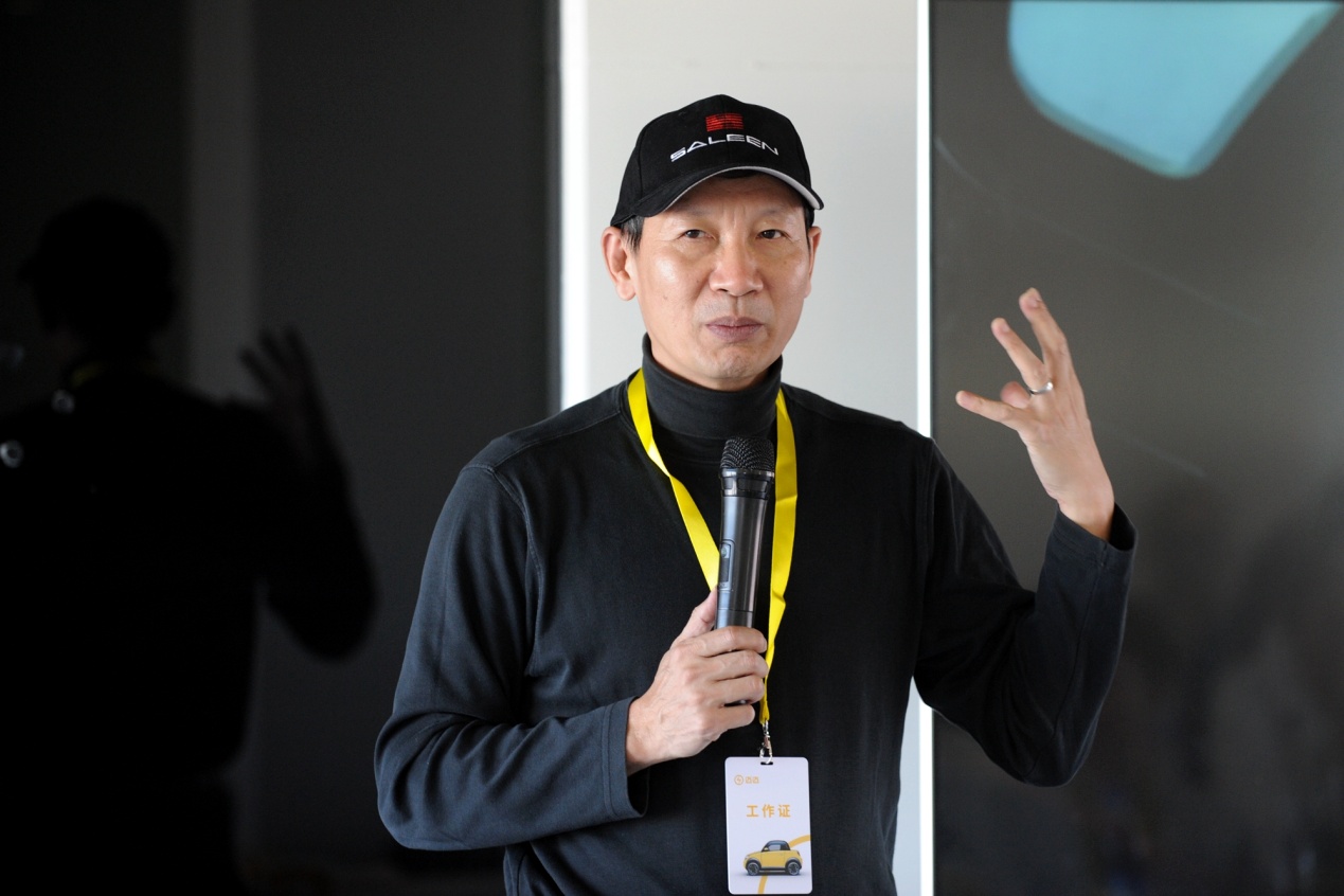 赛麟汽车董事长王晓麟(苏雨农/摄)