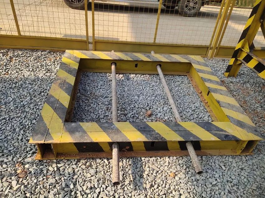 多功能支架渣样盒孔口安全防护沉渣测试锤孔深测试锤导管架泥浆净化器