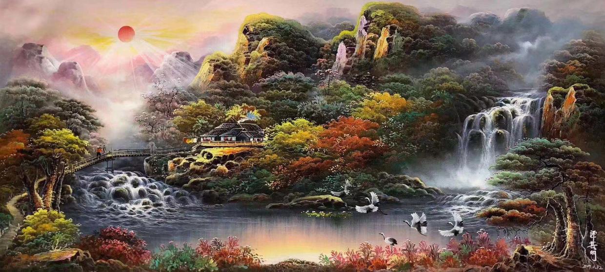 名家佳作书画家李玉龙