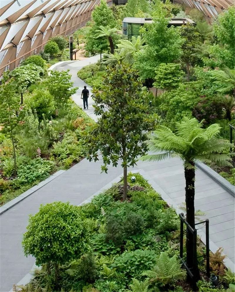 roof landscape design绿色屋顶生态环境空间中,绿色环保理念是长期