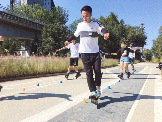 海淀这个网红公园约你轮滑汉服亲子活动