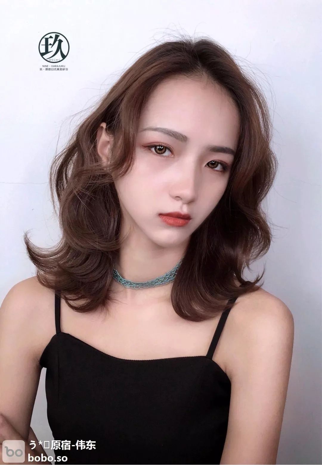 中长卷发更耐看